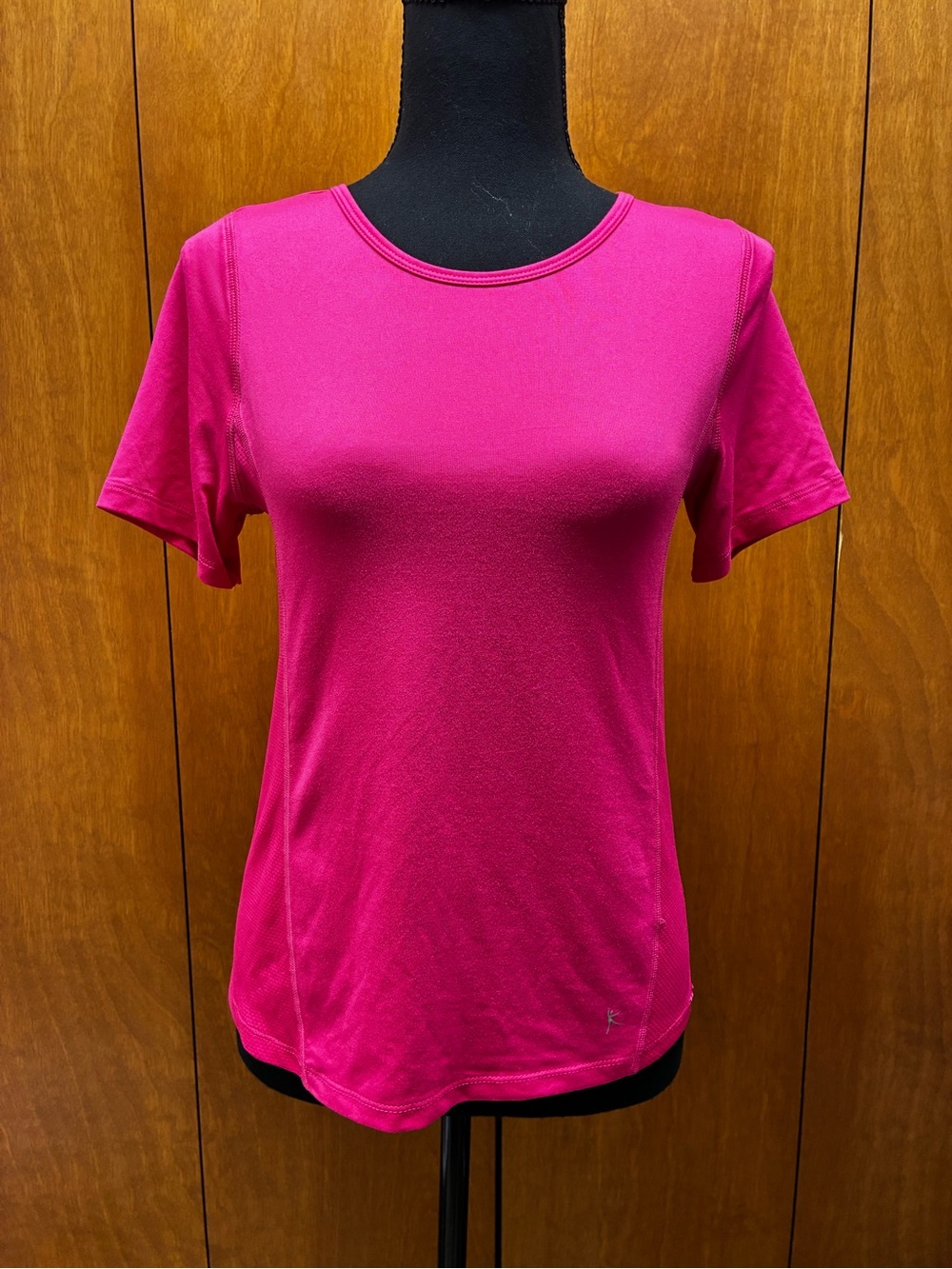 Danskin Bright Fuchsia Short-Sleeve Performance Tee